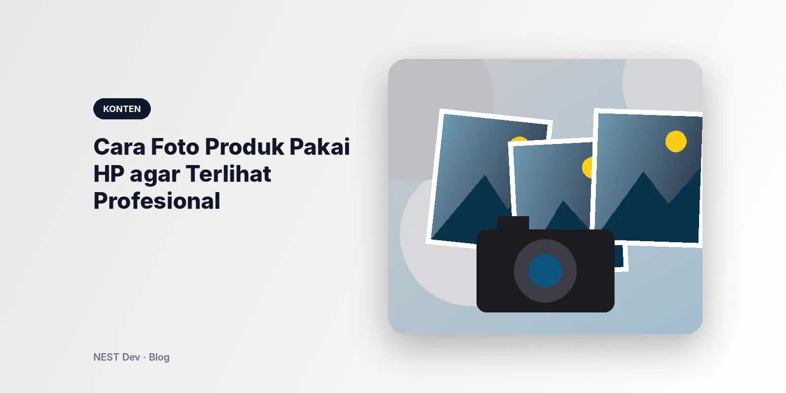 Cara Foto Produk Pakai HP agar Terlihat Profesional
