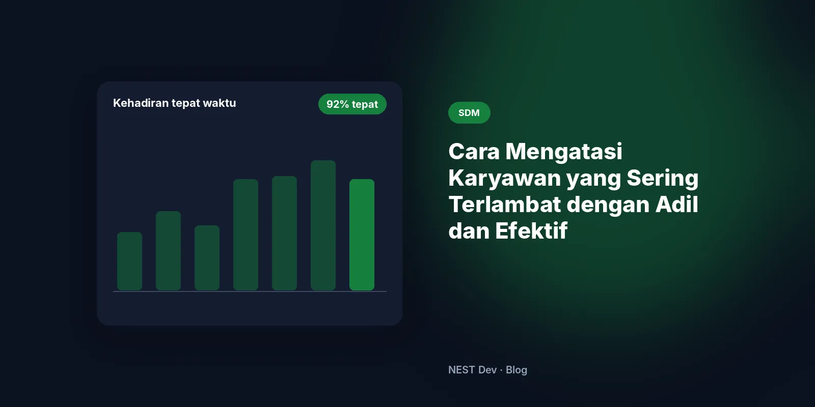 Cara Mengatasi Karyawan yang Sering Terlambat dengan Adil dan Efektif