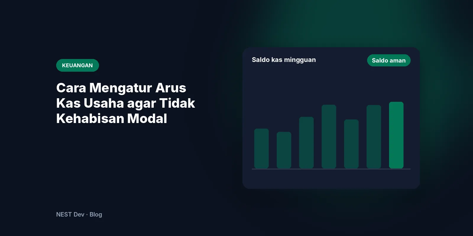 Cara Mengatur Arus Kas Usaha agar Tidak Kehabisan Modal