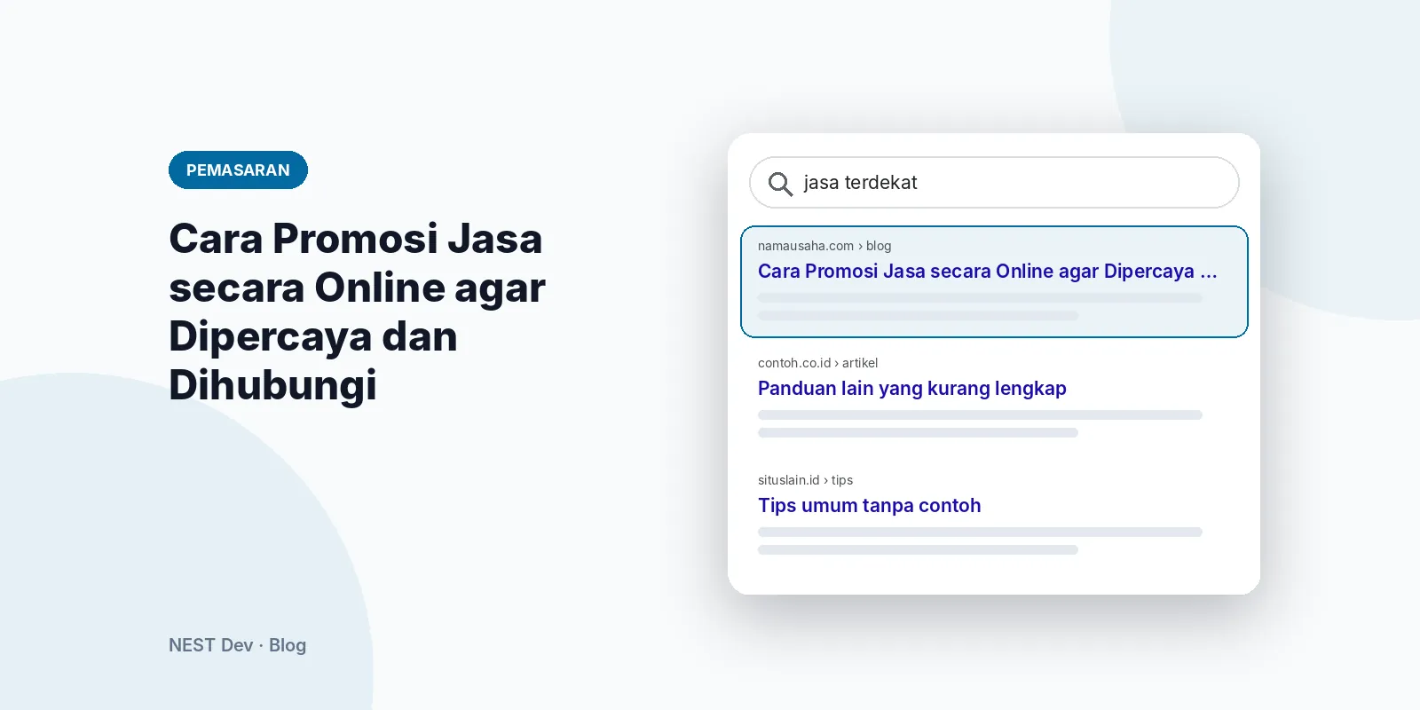 Cara Promosi Jasa secara Online agar Dipercaya dan Dihubungi