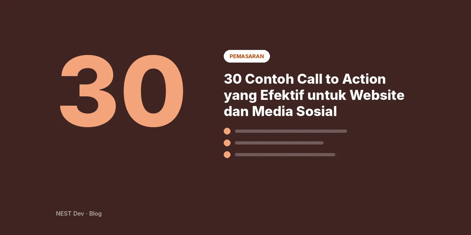 30 Contoh Call to Action yang Efektif untuk Website dan Media Sosial