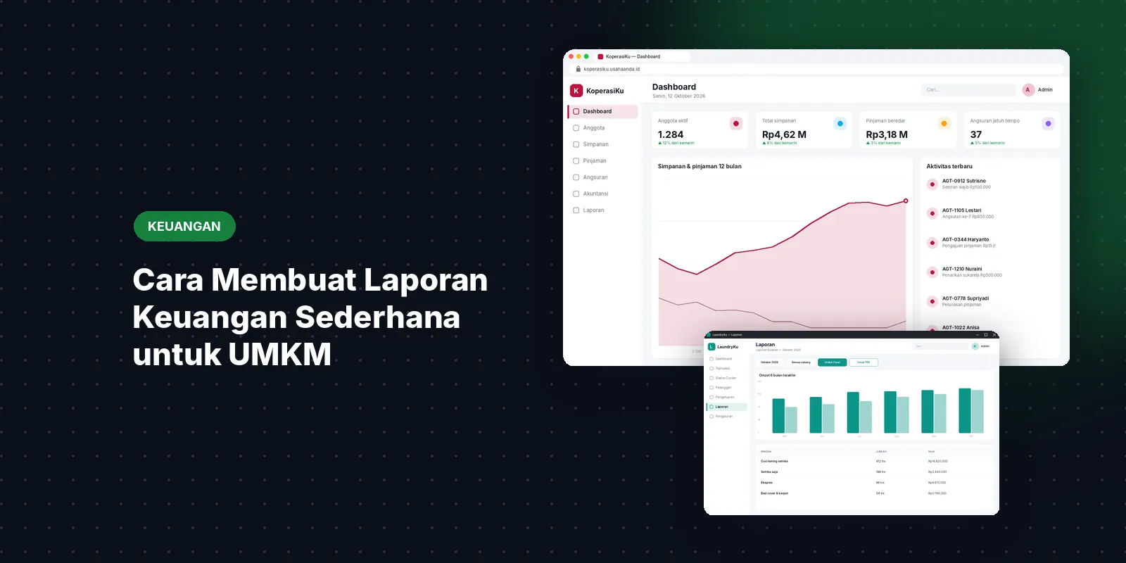 Cara Membuat Laporan Keuangan Sederhana untuk UMKM