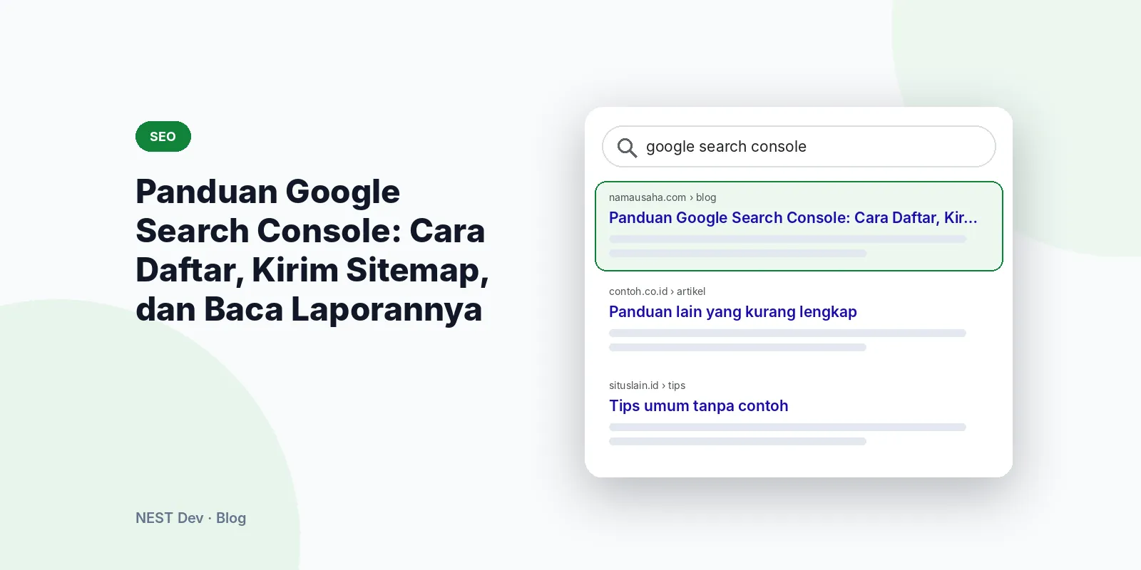 Panduan Google Search Console: Cara Daftar, Kirim Sitemap, dan Baca Laporannya