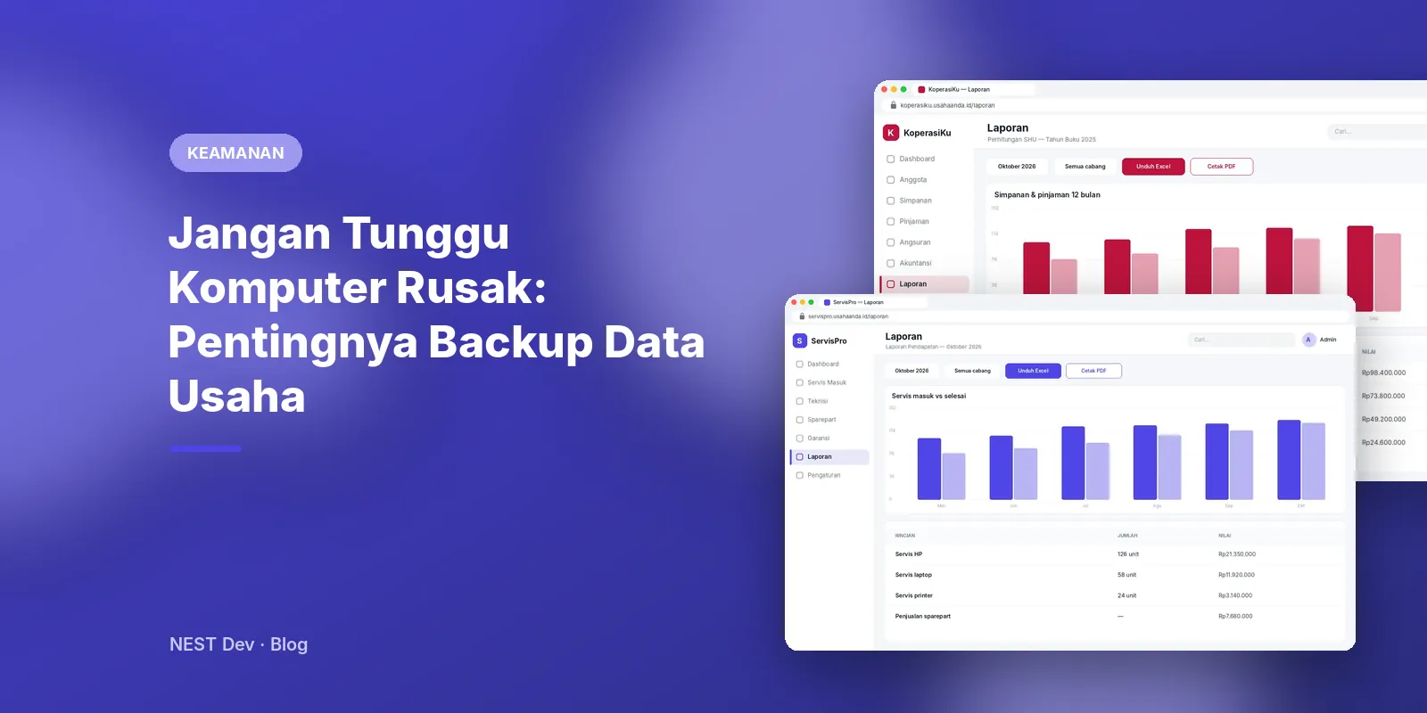 Jangan Tunggu Komputer Rusak: Pentingnya Backup Data Usaha