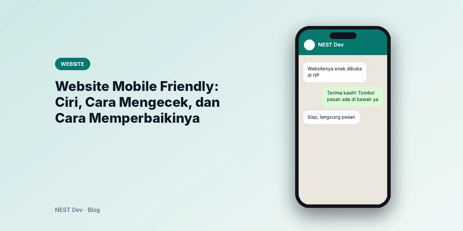 Website Mobile Friendly: Ciri, Cara Mengecek, dan Cara Memperbaikinya