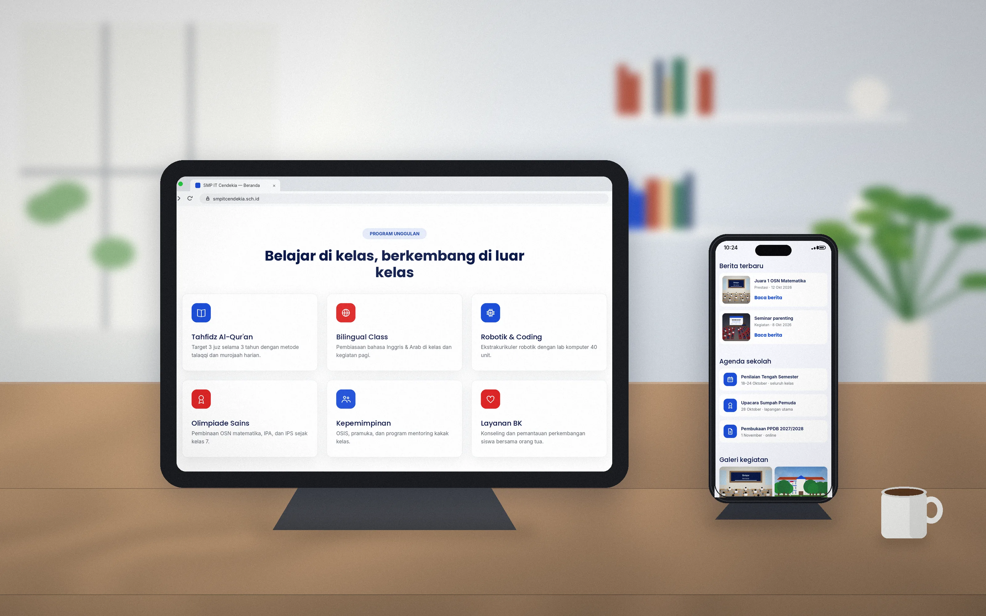 Website Sekolah dengan PPDB Online