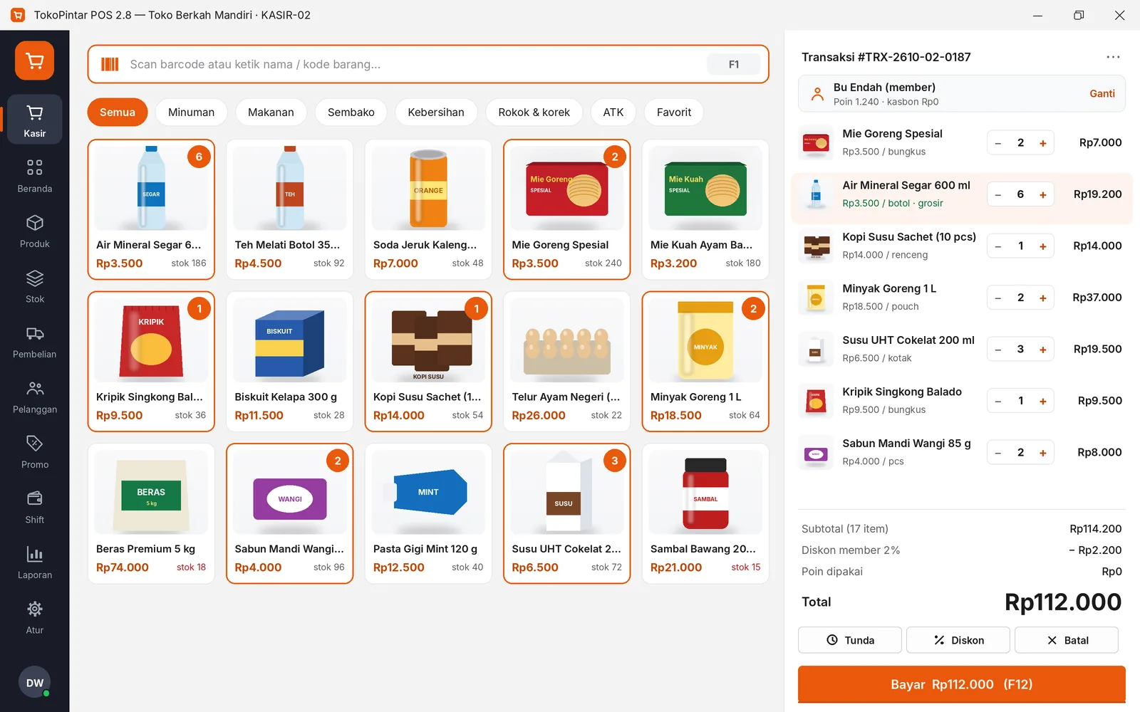 TokoPintar POS — Aplikasi Kasir Toko UMKM