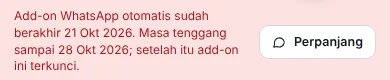 Pita masa tenggang add-on